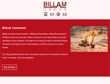 Tablet Screenshot of billamgroup.com